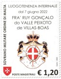 n° 1648/1649 - Timbre ORDRE de MALTE Poste