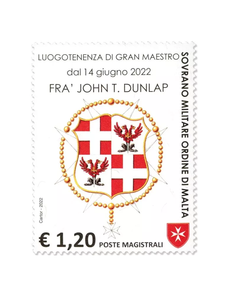 n° 1648/1649 - Timbre ORDRE de MALTE Poste