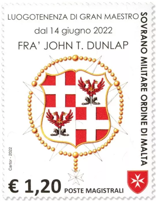 n° 1648/1649 - Timbre ORDRE de MALTE Poste