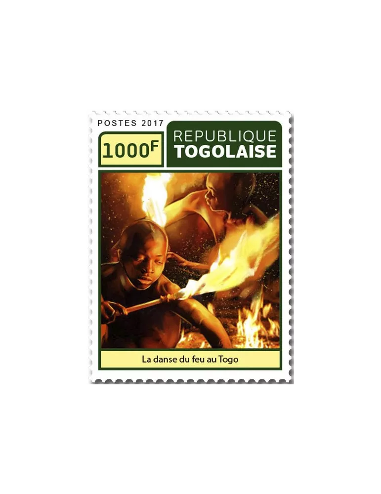 n° 5734 - Timbre TOGO  Poste