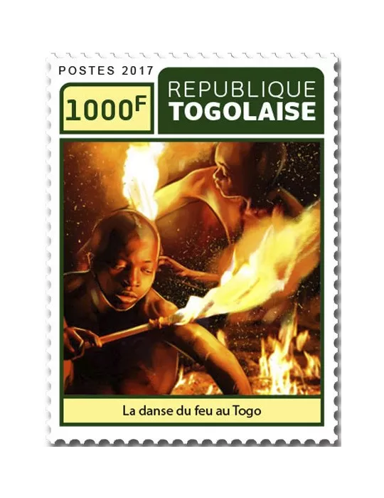 n° 5734 - Timbre TOGO  Poste