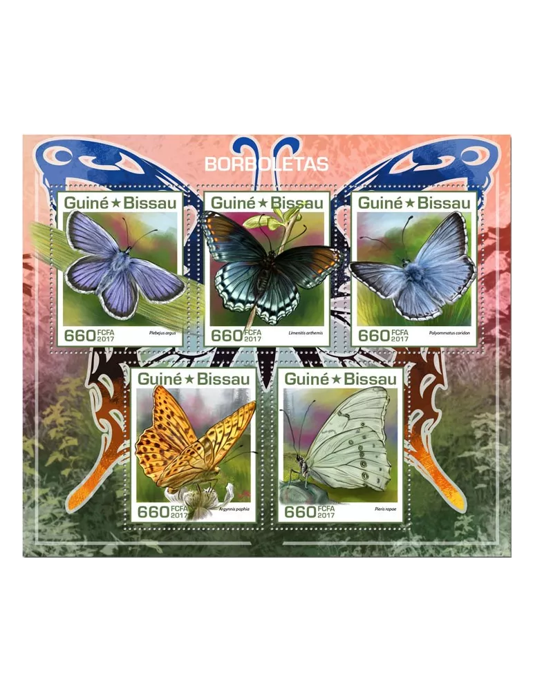 n° 7114/7118 - Timbre GUINÉE-BISSAU Poste