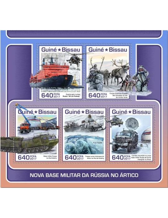 n° 7229/7233 - Timbre GUINÉE-BISSAU Poste