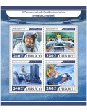 n° 1488/1491 - Timbre DJIBOUTI Poste