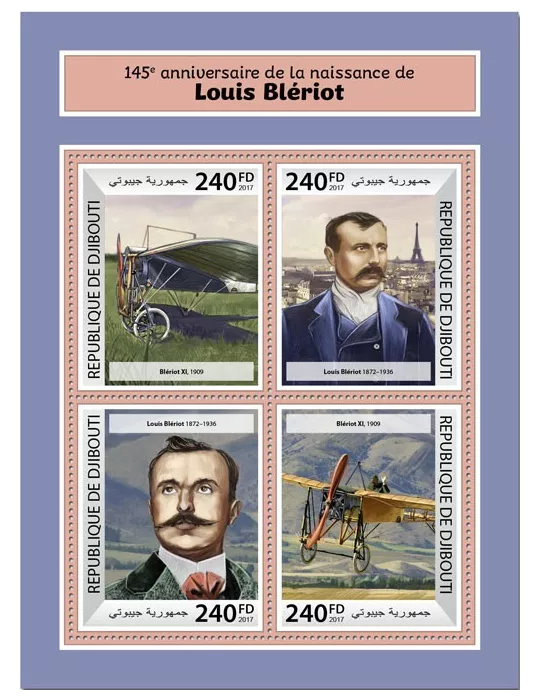 n° 1680/1683 - Timbre DJIBOUTI Poste
