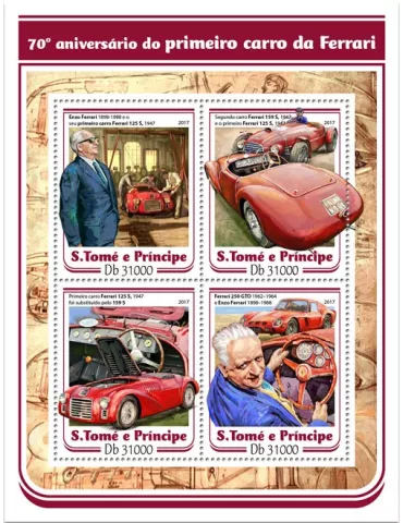 n° 5733/5736 - Timbre SAINT-THOMAS ET PRINCE Poste