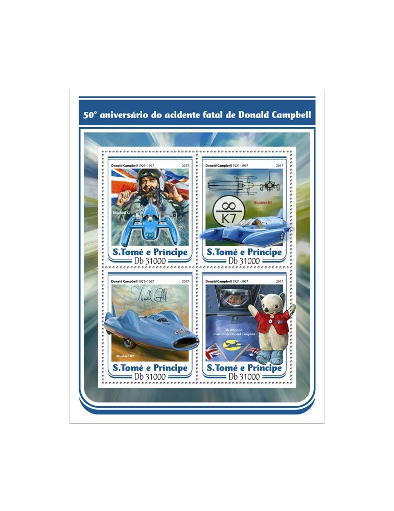 n° 5745/5748 - Timbre SAINT-THOMAS ET PRINCE Poste