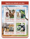 n° 5753/5756 - Timbre SAINT-THOMAS ET PRINCE Poste