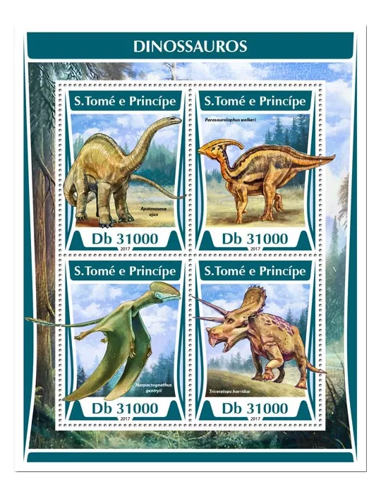 n° 5777/5780 - Timbre SAINT-THOMAS ET PRINCE Poste