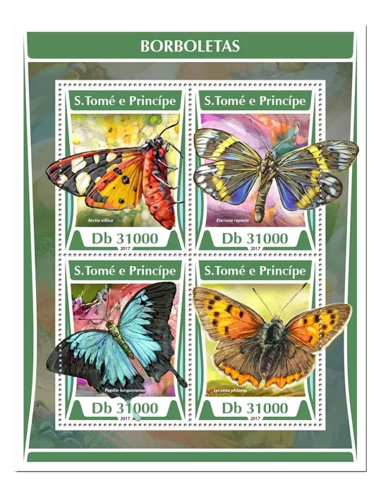 n° 5785/5788 - Timbre SAINT-THOMAS ET PRINCE Poste