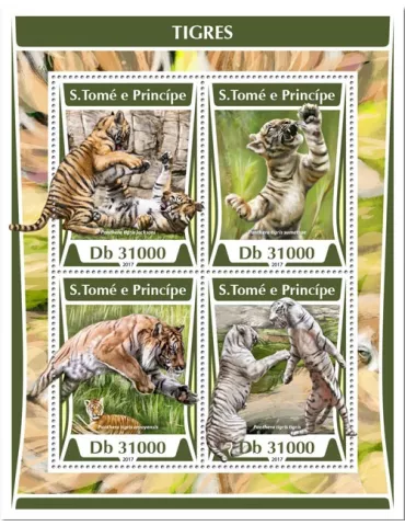 n° 5789/5792 - Timbre SAINT-THOMAS ET PRINCE Poste