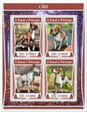 n° 5817/5820 - Timbre SAINT-THOMAS ET PRINCE Poste