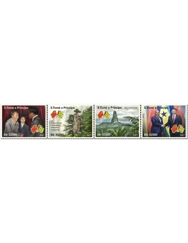 n° 5825/5828 - Timbre SAINT-THOMAS ET PRINCE Poste