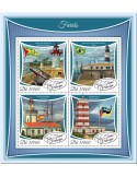 n° 5925/5928 - Timbre SAINT-THOMAS ET PRINCE Poste