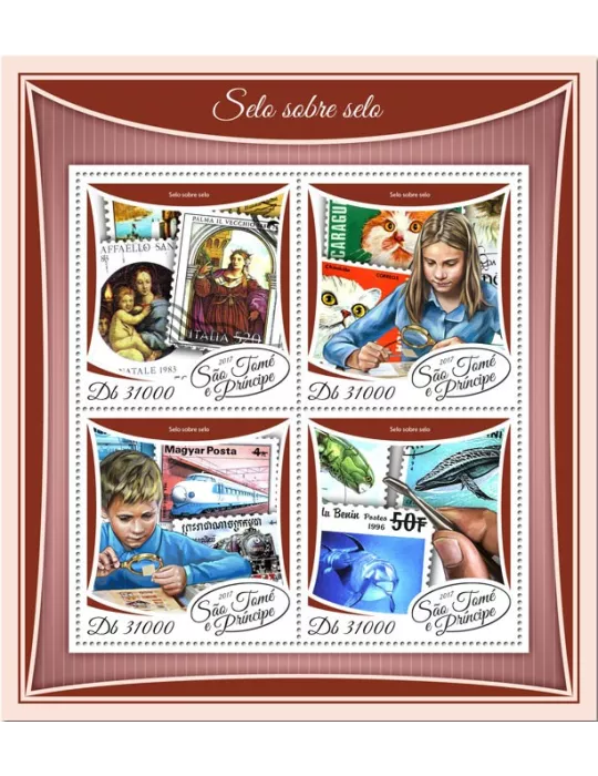 n° 5945/5948 - Timbre SAINT-THOMAS ET PRINCE Poste