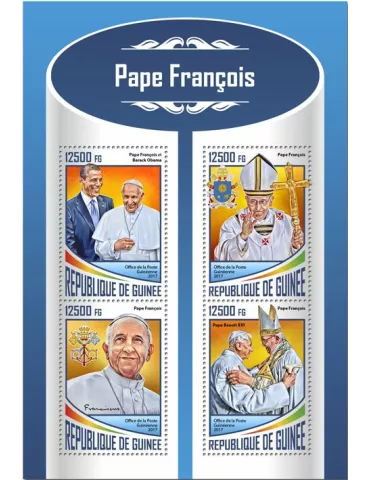 n° 9016/9019 - Timbre GUINÉE Poste
