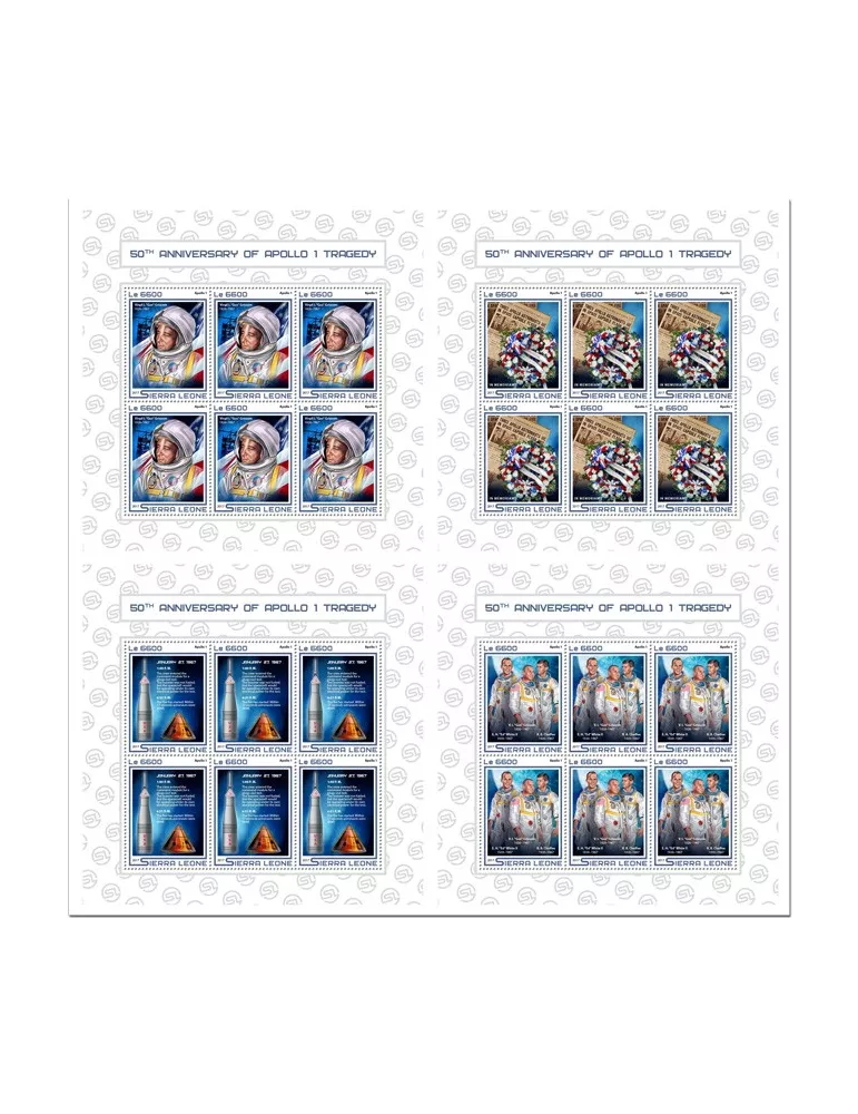 n° 6933/6936 - Timbre SIERRA LEONE Poste