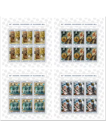 n° 6981/6984 - Timbre SIERRA LEONE Poste