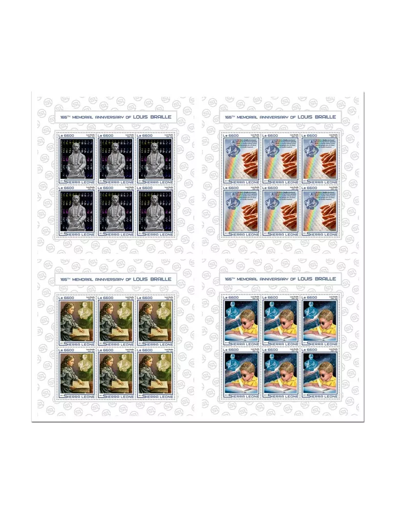 n° 6993/6996 - Timbre SIERRA LEONE Poste