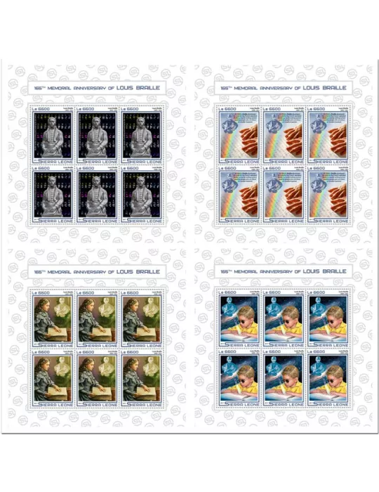 n° 6993/6996 - Timbre SIERRA LEONE Poste