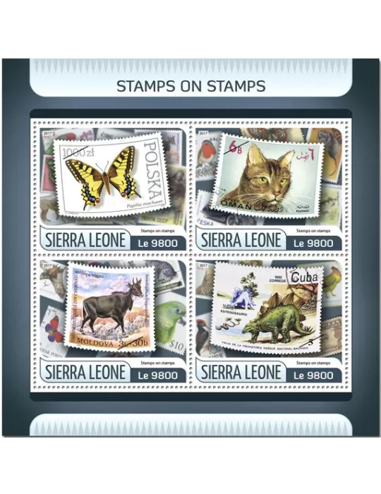 n° 7017/7020 - Timbre SIERRA LEONE Poste
