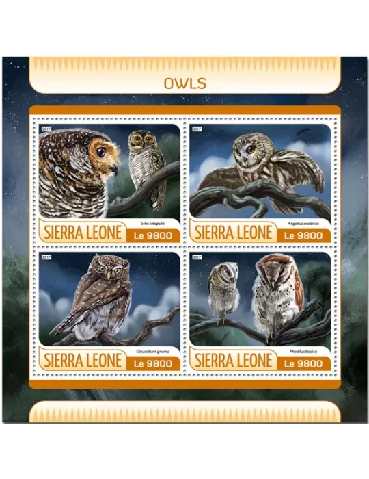 n° 7073/7076 - Timbre SIERRA LEONE Poste