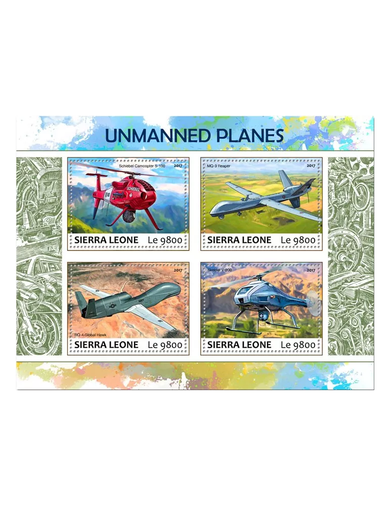 n° 7129/7132 - Timbre SIERRA LEONE Poste
