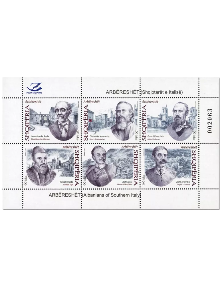 n° 3337/3342 - Timbre ALBANIE Poste