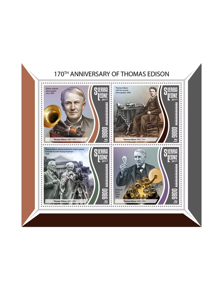 n° 7221/7224 - Timbre SIERRA LEONE Poste