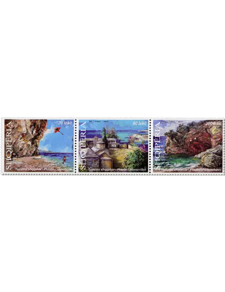 n° 3343/3345 - Timbre ALBANIE Poste
