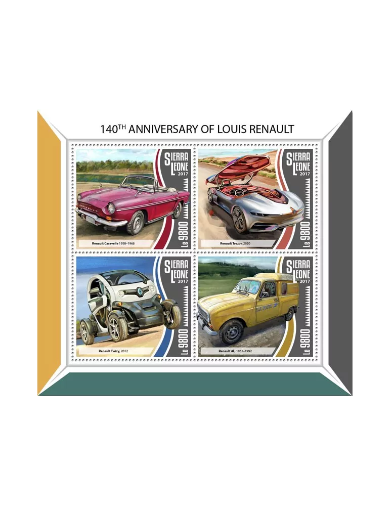 n° 7237/7240 - Timbre SIERRA LEONE Poste