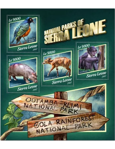 n° 7329/7332 - Timbre SIERRA LEONE Poste