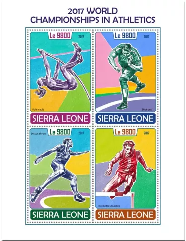 n° 7389/7392 - Timbre SIERRA LEONE Poste