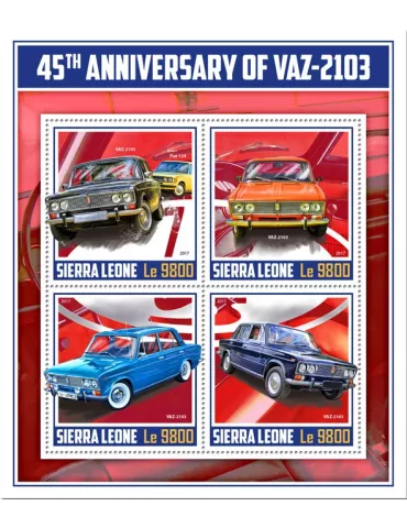 n° 7409/7412 - Timbre SIERRA LEONE Poste