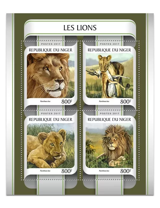 n° 4015/4018 - Timbre NIGER Poste