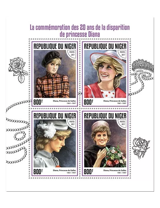 n° 4251/4254 - Timbre NIGER Poste