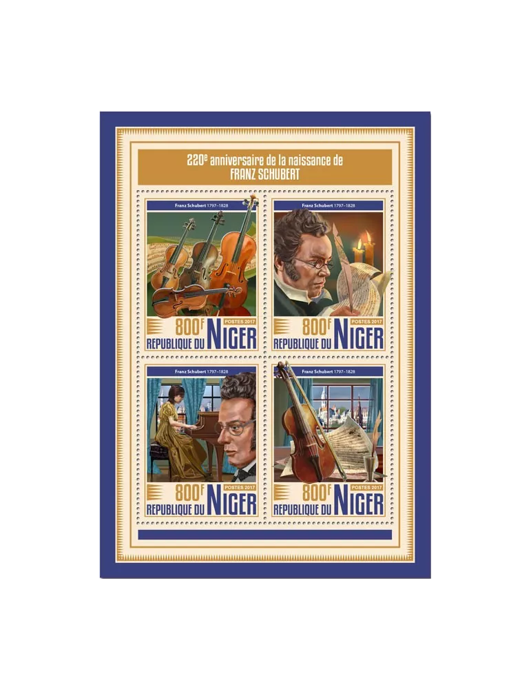 n° 4347/4350 - Timbre NIGER Poste