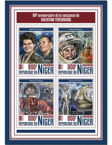 n° 4359/4362 - Timbre NIGER Poste