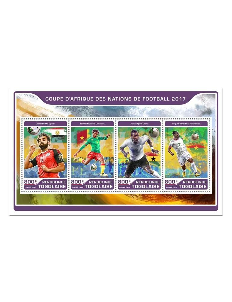 n° 5550/5553 - Timbre TOGO  Poste