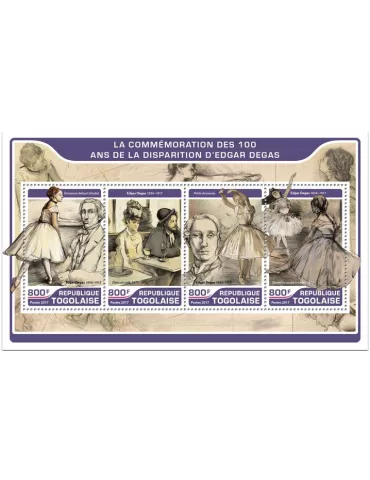 n° 5614/5617 - Timbre TOGO  Poste