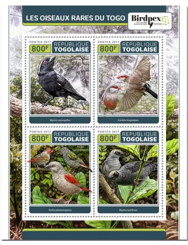 n° 5682/5685 - Timbre TOGO  Poste