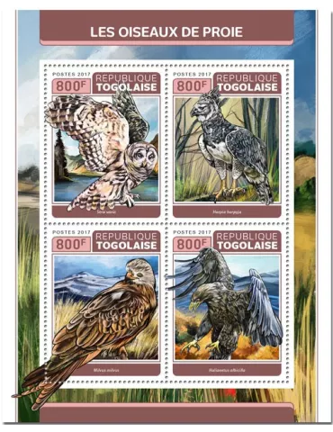 n° 5694/5697 - Timbre TOGO  Poste