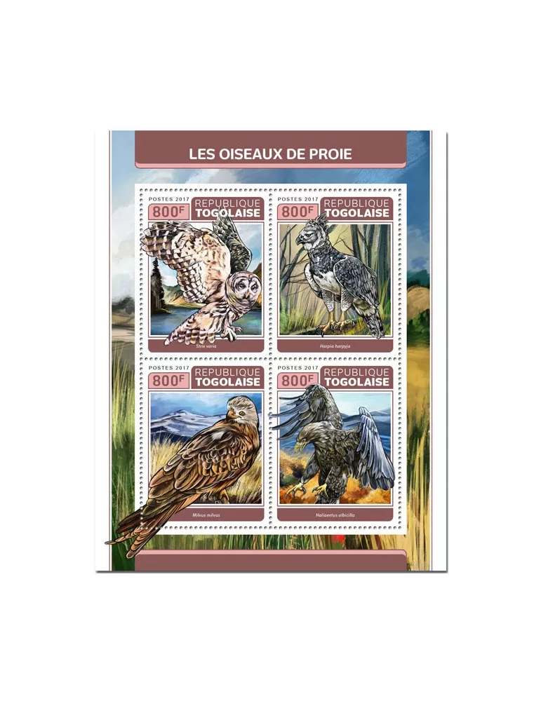 n° 5694/5697 - Timbre TOGO  Poste