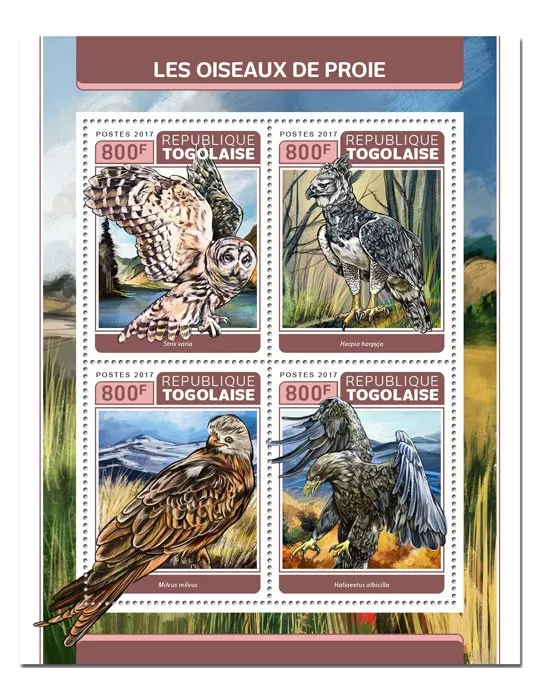 n° 5694/5697 - Timbre TOGO  Poste