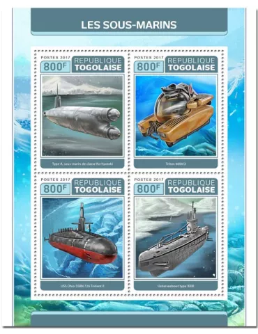 n° 5702/5705 - Timbre TOGO  Poste