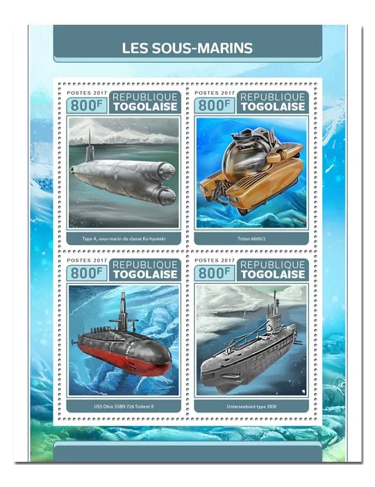 n° 5702/5705 - Timbre TOGO  Poste
