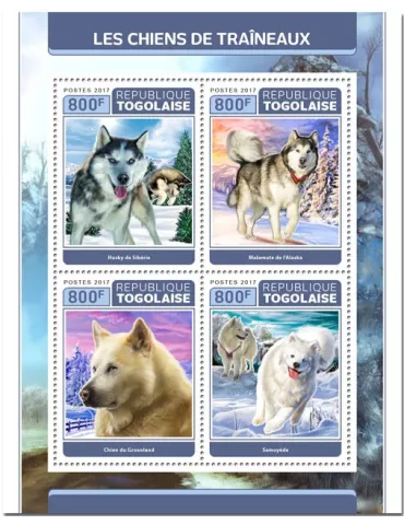 n° 5706/5709 - Timbre TOGO  Poste