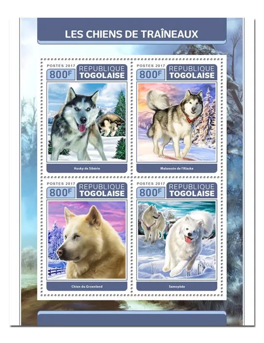 n° 5706/5709 - Timbre TOGO  Poste