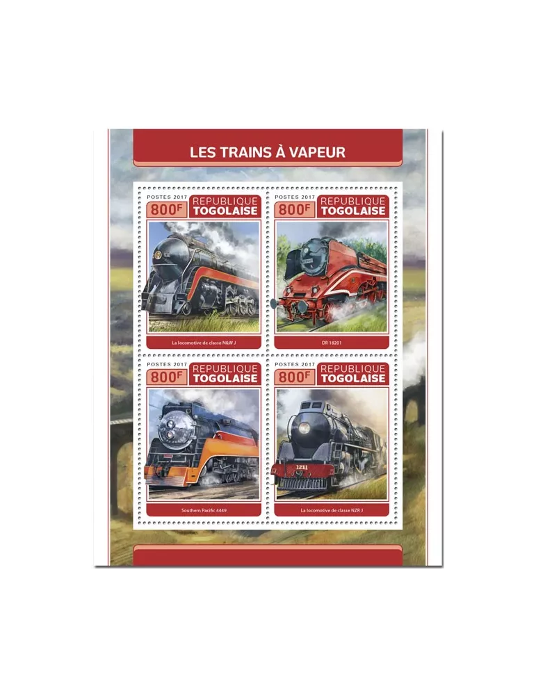 n° 5710/5713 - Timbre TOGO  Poste