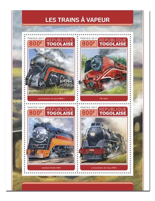 n° 5710/5713 - Timbre TOGO  Poste